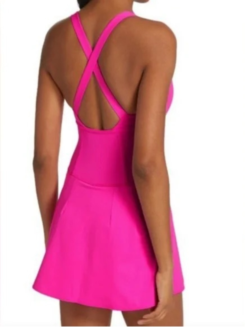 NWOT Free People Movement Drop Shot UV Protection Skortsie Dress Fuchsia Size XS - Picture 2 of 8